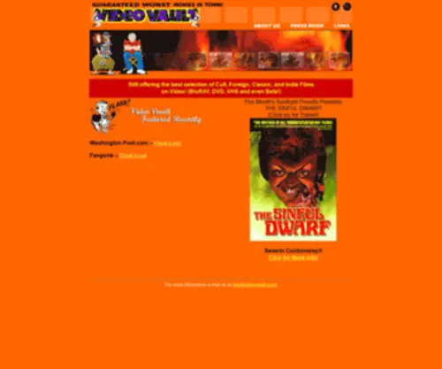 Videovault.com(THE VAULT) Screenshot