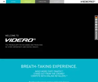 Videro.com(Digital Signage Software) Screenshot