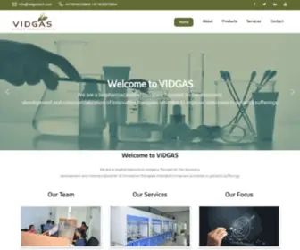 Vidgastech.com(Striving to make drug development easier) Screenshot