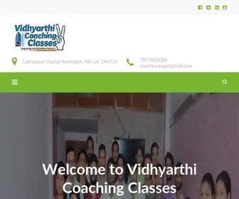 Vidhyarthicoaching.com(Vidhyarthi Coaching Classes) Screenshot