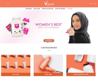 Vidiwell.com(Shop Skincare) Screenshot