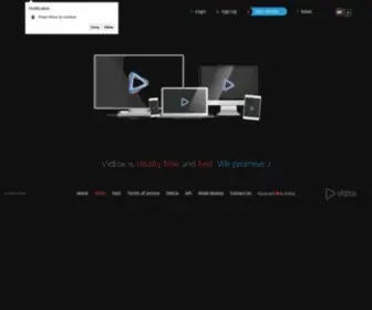 Vidlox.tv(File upload) Screenshot