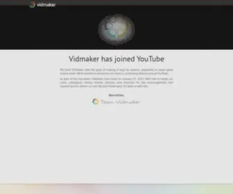 Vidmaker.com(Online Collaborative Video Editor) Screenshot