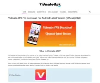 Vidmate-APK.pro(Vidmate APK Download) Screenshot