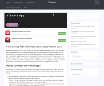 Vidmate.co(Download & Install New version of Vidmate 2019) Screenshot
