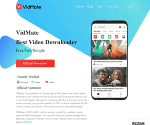 Vidmate.com(Download VidMate App (APK)) Screenshot