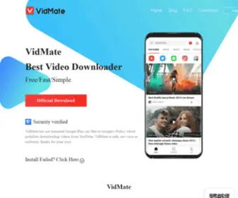 Vidmate.net(Vidmate-discontinued) Screenshot