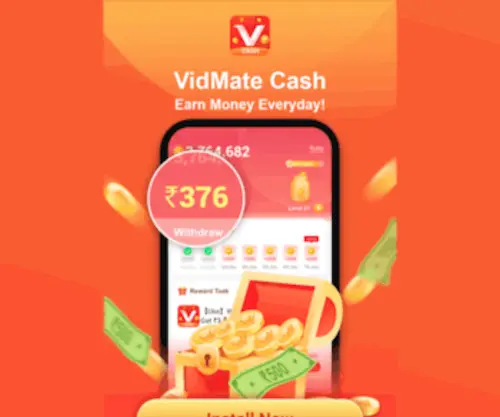 Vidmatecash.com(VidMate Cash) Screenshot