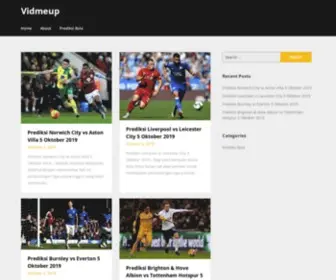 Vidmeup.com(Vidmeup is the easiest online video platform) Screenshot