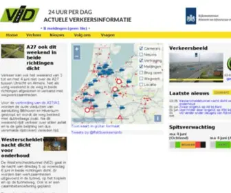 Vid.nl(Rijkswaterstaat Verkeersinfo) Screenshot