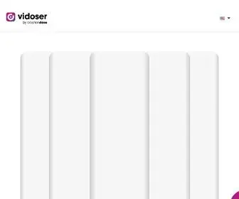 Vidoser.com(Join the Vidoser community) Screenshot
