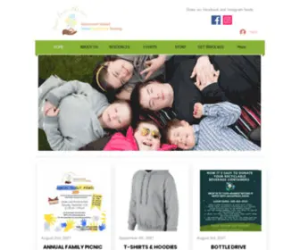 Vidownsyndrome.ca(Vancouver Island Down Syndrome Society) Screenshot