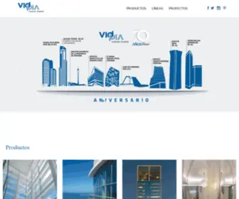 Vidpia.com(Vidrios Piazze) Screenshot