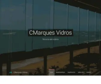 Vidracariacmarques.com.br(CMarques Vidros) Screenshot