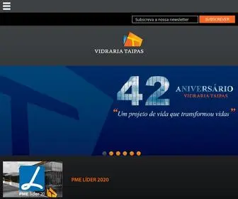 Vidrariataipas.com(Vidraria Taipas) Screenshot