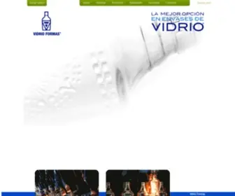 Vidrioformas.com(Vidrio Formas) Screenshot