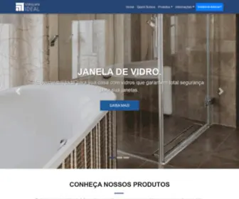 Vidronovo.com.br(Vidraçaria Ideal) Screenshot