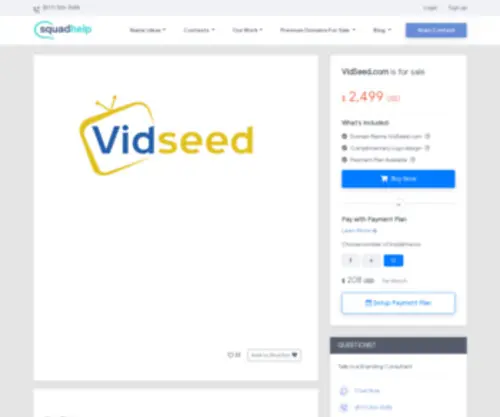 Vidseed.com(Vidseed) Screenshot