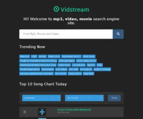 Vidstream.info(Vidstream info) Screenshot