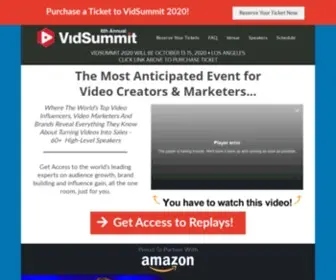 Vidsummit.com(Conference) Screenshot