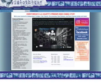 Vidtheque.com(Vidéothèque) Screenshot