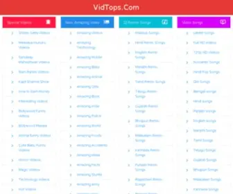 Vidtops.com(Vidtops) Screenshot