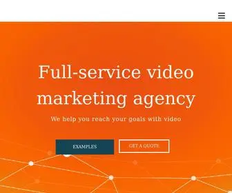 Viduate.com(Video marketing agency Viduate) Screenshot