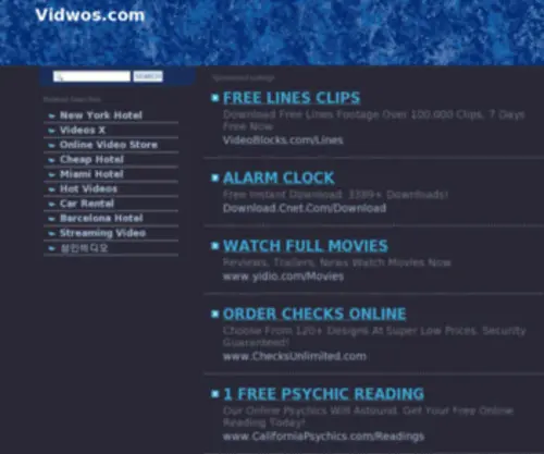 Vidwos.com(Vidwos) Screenshot