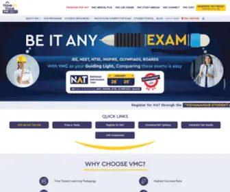 Vidyamandir.com(Top IITJEE Coaching Institute for JEE Main (AIEEE )) Screenshot