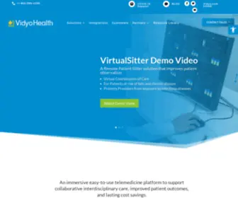 Vidyohealth.com(Telemedicine Software for Providers) Screenshot