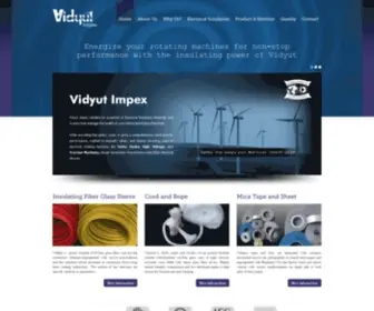 Vidyutimpex.com(Vidyut Impex) Screenshot