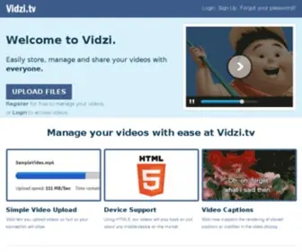Vidzi.tv(File upload) Screenshot