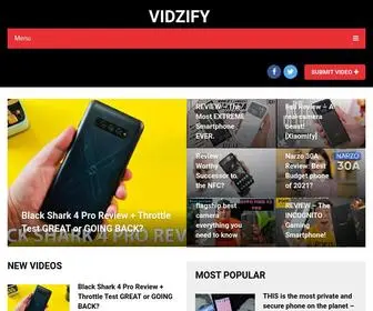 Vidzify.com(Video Reviews) Screenshot