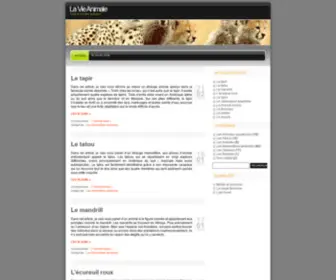 Vie-Animale.com(Vie Animale) Screenshot
