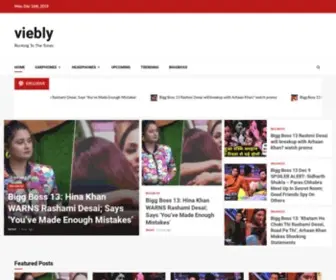 Viebly.com(Hub For Entertainment) Screenshot