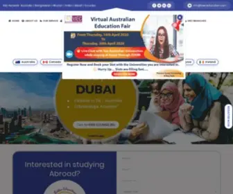 Vieceducation.com(Study Abroad Consultants in Delhi) Screenshot
