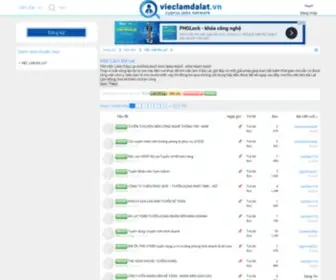 Vieclamdalat.vn(TÌM VIỆC LÀM Ở Đà Lạt KHÔNG KHÓ NHƯ BẠN NGHĨ) Screenshot