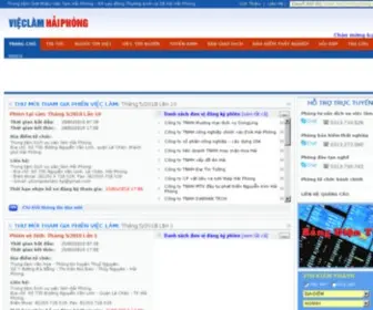 Vieclamhaiphong.net(Tuyển) Screenshot