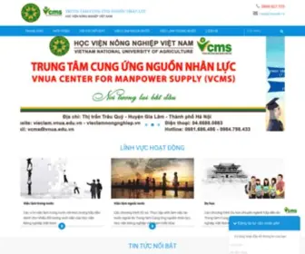 Vieclamnongnghiep.vn(Trang chủ) Screenshot