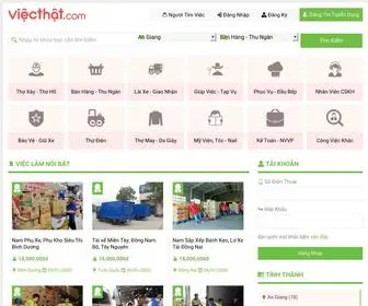Viecthat.com(Việc Thật) Screenshot