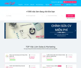 Viectop.com.vn(Nền tảng săn nhân tài thông minh) Screenshot