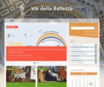 Viedellabellezza.it(Vie della Bellezza) Screenshot