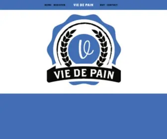 Viedepain.com(Vie De Pain) Screenshot