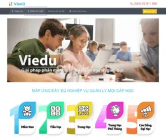 Viedu.net(Hệ thống thông tin giáo dục Viedu) Screenshot