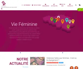 Viefeminine.be(Viefeminine) Screenshot