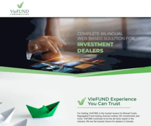 Viefund.com(VieFUND Corporation) Screenshot