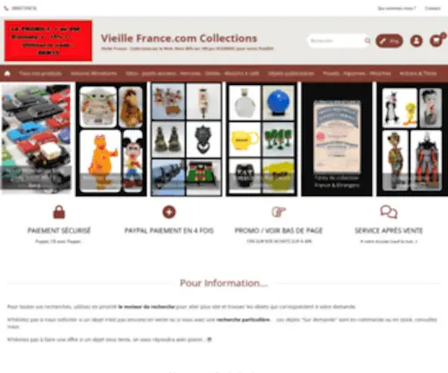 Vieillefrance.com(Vieille France.com Collections) Screenshot