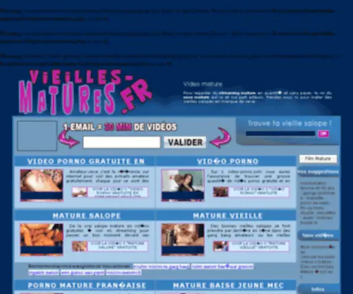 Vieilles-Matures.fr(Vieilles Matures) Screenshot