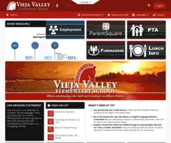 Viejavalleyschool.org(Vieja Valley Elementary) Screenshot