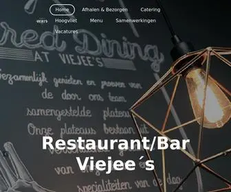 Viejees.nl(Restaurant/Bar Viejee's) Screenshot